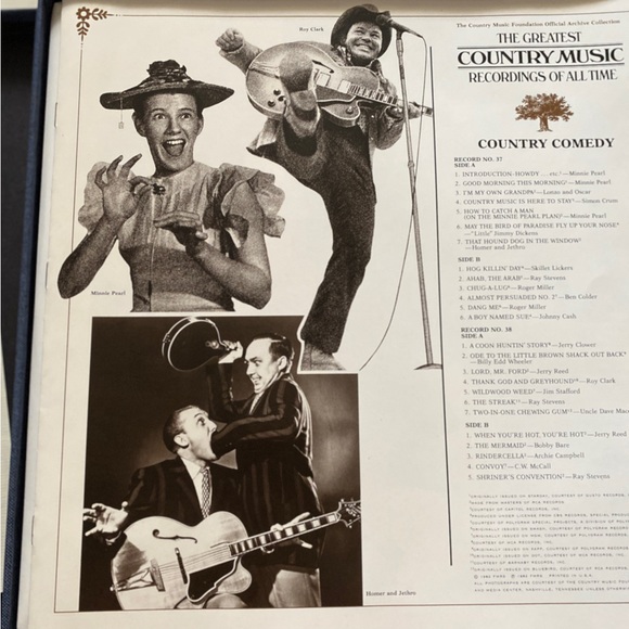 Roger Miller/ Minnie Pearl/Ray Stevens Country Comedy Vinyl - Picture 2 of 8